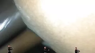 JBlack and Peggy : doggy on the table