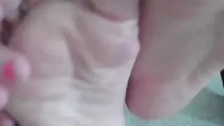 I want to rub my soft feet on your hard cock
