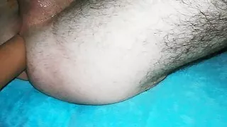 Wife fisting husband