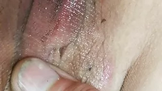 pussy play thro sheer tights