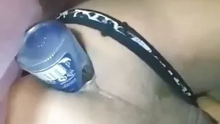 Crossdresser, Papa, Kleid, Latino, Muschi, Mager