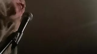 Sexy blonde comedy shpw