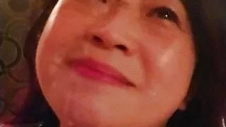 Asian milf Cum 2