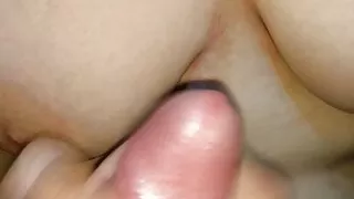 Cum on wife big belly