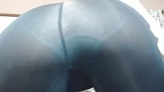 Spandex ass and panties