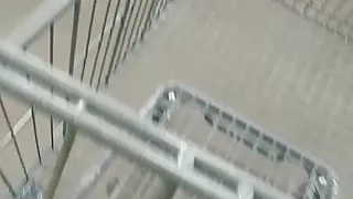 Phat milf booty in white pants