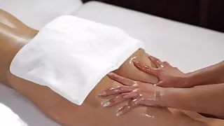 Massage Rooms Busty brunettes Emily Bright Shalina Devine