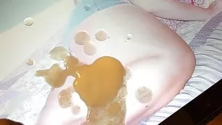 Thick BBW Thighs in Nylons CUM Tribute