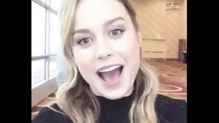 Brie Larson Jerk off challenge