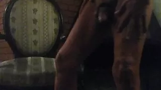 Macarena, dancing naked, like a whore