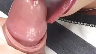 Very biggest load of cum in mouth