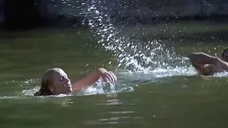 celebrity Haylie Duff wet bikini and sexy movie scenes