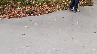 Left shortleg mature lady