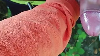 egg massage with cumshot