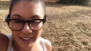 Outdoor public panty farts