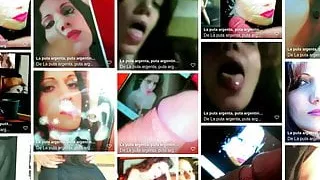 Me, the whore lesbian and bisexual more slut from Argentina.