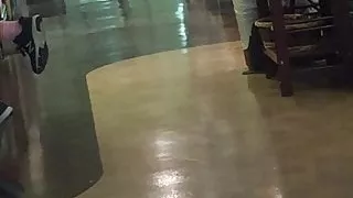 Sexy Milf in short tights