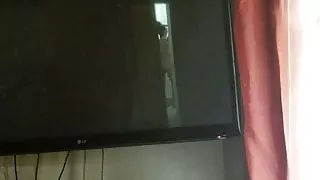 Naked MILF Out Of the Shower Reflection