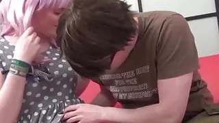 Fake nerd producer tricks a cutie into fucking with him