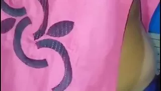 Desi aunty stripping her tops