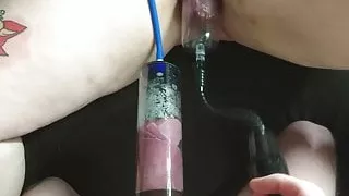 couple vacuum pumping