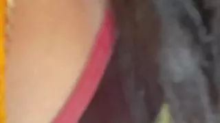 My step mom bindhu fingering again for making me hard