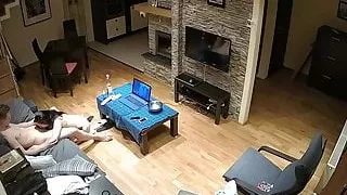 Nyusha and Ronnie sex in livingroom apr