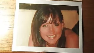 A cum tribute to a cute, young chick.