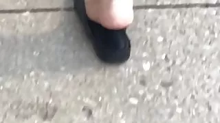 Ebony feet slo mo