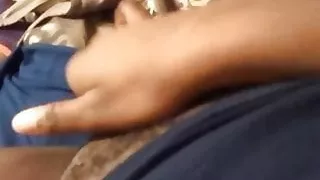 Black hairy pussy masturbation