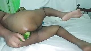 preparing asshole insertion