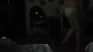 In the morning in the hotel