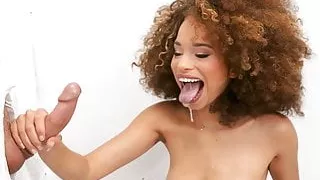 Cecilia Lion Wants Facial  - Gloryhole Initiations