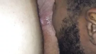 Eating bbw butthole