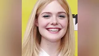 Elle Fanning Jerk off challenge