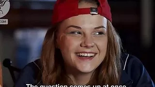 Cruel twisting and clamping of nipples