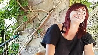 Goddess Greta shows her amazing feet