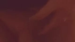 BBW uses boyfriend's dick as clit toy