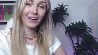 Beautiful blonde cam girl 02