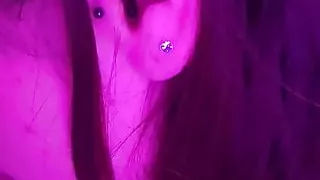 BBW gives boyfriend blow job