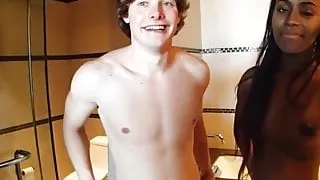 Innocent White Boy FUCKS their First African Princess EVER