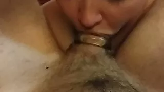 Sucking my dick the way I say