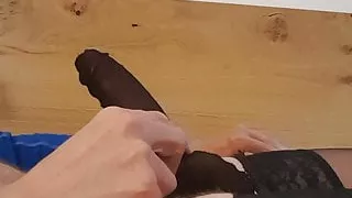 Amateur, Tacones, Lencería, Masturbación, Shemale, Calcetas