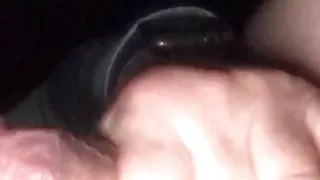 Being a pig and playing with my sloppy hole at the bookstore