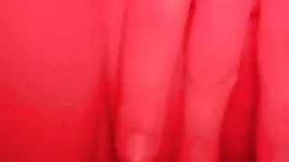 Wife's gooey pussy on night vision