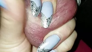 Ball busting long nails