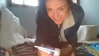 Tiny Slut Monster Dildo Squirting Pussy