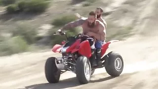 Aaron Bruiser with Stephen Harte at Dirty Rider Part 1 Scene