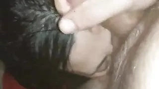 Nasty slut loves her licking my ass