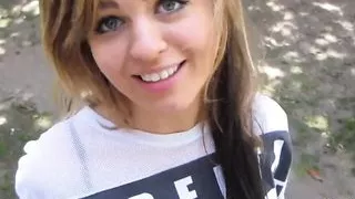 With 18 years for the FIRST time naked in PUBLIC